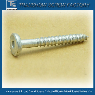 4.2*38mm Allen Drive Big Flat Head Furniture Screw